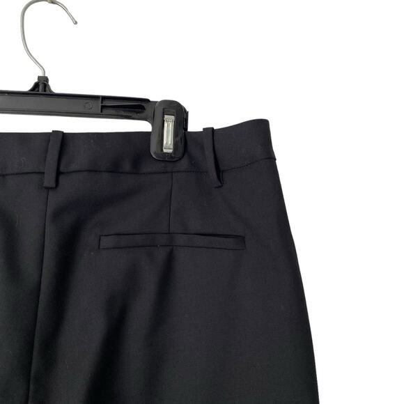 Nila Lotan black Wool Montreal Bermuda Shorts size 6 - Picture 4 of 6